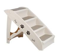 BBBuy Pet Dog Stairs Steps, Foldable Steps for Dogs and Cats, Pet Ramp for high Bed for Small, Medium Pets Durable Plastic Dog Step for Home Use