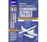 BBC Bitesize AQA GCSE Combined Science Trilogy (Foundation) Workbook - for 2026, 2027 exams