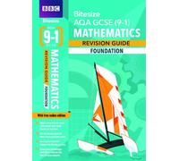 BBC Bitesize AQA GCSE Maths (Foundation): Revision Guide incl. online edition - for 2025 and 2026 exams: (BBC Bitesize)