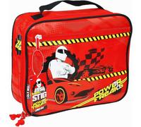 BBC International Men's The Stig Power Freaks Insulated Lunch Bag in Red BBC International Red One Size