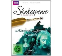 BBC - SHAKESPEARE COLLECTION BOX 2: DER KAUFMANN VON VENEDIG/MACBETH 2DVD NEW