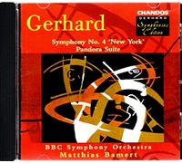 BBC So - Gerhard:Sym 4/Pandora Suite