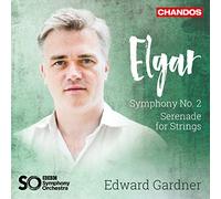 Bbc Symph Orch/Gardner - Sir Edward Elgar: Symphony No. 2 in Eb Major, Op. 63, Serenade for strings in E minor, Op.20