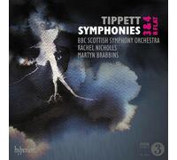 BBC Scottish Symphony Orchestra Martyn Brabbins - Tippett: Symphonies Nos. 3 & 4; Symphony in B-Flat