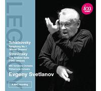 BBC SYMPHONY ORCHESTRA; EVGENY SVETLANOV - TCHAIKOVSKY: SYMPHONY NO. 1, "WINTER DREAMS" - STRAVINSKY: THE FIREBIRD SUITE (1945 VERSON)