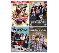BBC The Bad Education Movie and Bad Education Series 1-3 complete DVD Collection + EXTRAS: Making of Bad Education + Video Diaries AND With special guest appearances from Harry Enfield, Samantha Spiro, Jake Canuso, Frances Barber and Greg McHugh by Jack Whitehall