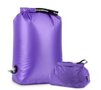 BBCREAT Travel Compression Laundry Bag for Dirty Clothes, Pump-Free Vacuum Space Saver Bag, Reusable Waterproof Wet Dry Bag, Travel Laundry Bag for Luggage, Packing, Suitcase (1 Pcs)（Purple, L)