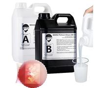 BBDINO Platinum Liquid Silicone Mould Making Kit 20A Translucent 4550g