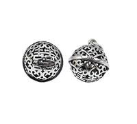 BBDMind Sterling Silver Double Happiness Charm, Chinese Happiness Charm, 925 Silver Good Fortune Charms, Necklace Charm, Bracelet Charm