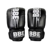 Bbe Mens Pvc Boxing Gloves Black/white (L-Xl)