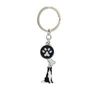 BbearT® Dog Key-ring Keychain,Cute Small Dog Puppy Metal Keychain Keyring Keyfob key tags Car Keyring Bag Charm Birthday (Border Collie -B)