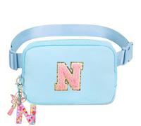BBelt Crossbody Bag for Girls Women - girls fanny pack ages 8-12 Teen Birthday Gifts Small Waist Packs Trendy Kids Fanny Pack, Blue, N
