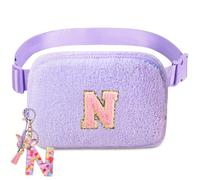 BBelt Crossbody Bag for Girls Women - girls fanny pack ages 8-12 Teen Birthday Gifts Small Waist Packs Trendy Kids Fanny Pack, Purple, 21 cm x 5 cm x 12.95 cm, N