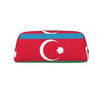 BBEXJIGY Azerbaijan Flag Multi-purpose Storage Bag Travel Bag Office Small Items, metallic silver, One Size