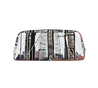 BBEXJIGY Brooklyn Bridge Versatile Storage Bag Travel Bag Office Small Items, metallic silver, One Size