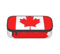 BBEXJIGY Canadian flag Print Large - Capacity Cosmetic Makeup Organizer Bag: Designed for Eyebrow Pencils, Black, One Size