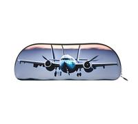 BBEXJIGY Fly Airplane Print Stylish Mini Storage Bag for Eyebrow Pencils and Tiny Essentials, Silver, One Size