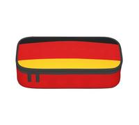 BBEXJIGY German flag Print Large - Capacity Cosmetic Makeup Organizer Bag: Designed for Eyebrow Pencils, Black, One Size