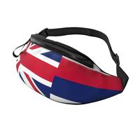 BBEXJIGY Hawaii Flag Print Multifunctional Waist Pack -Your Good Companion for Hiking, Traveling Running, Black, One Size