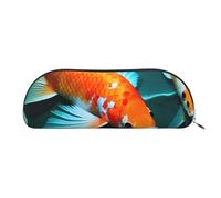 BBEXJIGY HD Koi Fish Print Stylish Mini Storage Bag for Eyebrow Pencils and Tiny Essentials, Silver, One Size