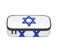 BBEXJIGY Israeli flag Print Large - Capacity Cosmetic Makeup Organizer Bag: Designed for Eyebrow Pencils, Black, One Size