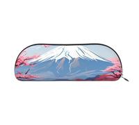 BBEXJIGY Japan Mount Fuji Landscape Print Stylish Mini Storage Bag for Eyebrow Pencils and Tiny Essentials, Silver, One Size