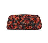 BBEXJIGY Monarch Butterfly Print Multi-purpose Makeup Bag Travel Office Bag, gold, One Size