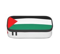 BBEXJIGY Palestine flag Print Large - Capacity Cosmetic Makeup Organizer Bag: Designed for Eyebrow Pencils, Black, One Size