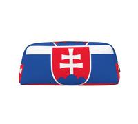BBEXJIGY Slovakia Flag Pattern Versatile Storage Bag Travel Bag Office Small Items, metallic silver, One Size