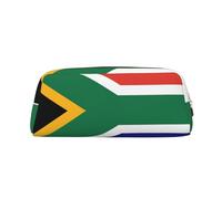 BBEXJIGY South African flag Print Versatile Storage Pouch Makeup Bag Travel Office Small Items Organizer Bag, Gold, One Size