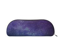 BBEXJIGY Universe with Stars Galaxy Interstellar Print Stylish Mini Storage Bag for Eyebrow Pencils and Tiny Essentials, Gold, One Size