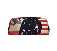 BBEXJIGY US Military Soldiers Patriotic Small Items Travel Bag Makeup Bag Organizer Bag for Small Items Travel, metallic silver, One Size