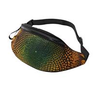 BBEXJIGY You Are My Sunshine Sunflower Print Multifunctional Waist Pack -Your Good Companion for Hiking, Traveling Running, Black, One Size