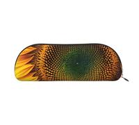 BBEXJIGY You Are My Sunshine Sunflower Print Stylish Mini Storage Bag for Eyebrow Pencils and Tiny Essentials, Gold, One Size