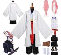 bbganlian Anime SK8 the Infinity Cherry Blossom Cosplay Costume Outfit Role Play Uniform Full Set Halloween Party Carnival Dress Up Suit with Wig for Men (M)
