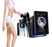 BBGSPBQY 48K Tecar Therapy Machine for Body & Face, Radio Frequency Device for Skin Tightening Lifting & Slimming, RES/CAP Dual Mode RF Beauty Equipment (black) (Black)