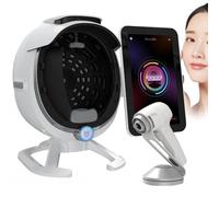 BBGSPBQY A6 Professional Skin Analyzer, 3D Intelligent Facial Skin Analyzer 36MP AI Skin Analyzer Device with 8-Spectrum Technology for Skin Condition Evaluation, for Salon SPA Home Use