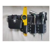 BBI Black Leather Scaffold Tool Belt Complete Kit