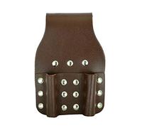 BBI Brown Heavy Duty Leather Double Tool Pouch Frogs Spanner Scaffolder Scaffolding Tool Work Belt Professional Quality