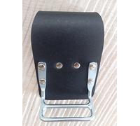BBI Crafted Leather Steel Plier/Snip Cutter Holder for Scafffolding Tools Belt (Black PLain Plier Holder)