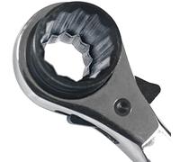 BBI LTD Scaffolding Ratchet Spanners 19&21,17&21,19&24 mm Double Side (19 & 21 MM)