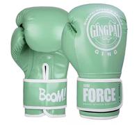 BBIAM Boxing Gloves for Men & Women, Gym Fitness Classes Training, Heavy Punching Bag Mitts Focus Pads Workout, Muay Thai Sparring,Matcha Green,12OZ