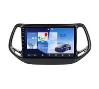 BBioss for Jeep Compass 2 MP 2017-2019, 9 inch Android 15 Touch Screen Double DIN Car Stereo, Carplay/Android Auto/EQ Audio/SWC/Bluetooth/FM SWC/Backup Camera(H6 8G+256G)