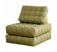 BBioss Lazy Sofa Convertible Flip Chair, Floor, Folding Upholstered Couch Bed With Back Support, for Living Room/Dorm/Guest Room/Home Office green-2