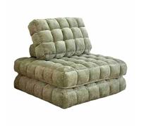 BBioss Lazy Sofa Folding Sofa Bed - Convertible Sleeper Chair With Pillow, Fold Out Couch, Memory Foam Floor Mattress, Futon Couch, for Living Room/Dorm/Guest Room/Home Off olive green-1