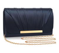 BBjinronjy Clutch Purses for Women Evening Bag Elegant Envelope Handbag for Wedding Party Prom Formal Cocktail Dinner Date, Navy