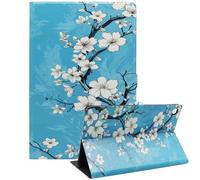 Bbjjkkz Case for Samsung Galaxy Tab A11+ Plus 11 Inch 2025/ A9+ Plus 2023, Slim Fit Lightweight Pattern Tablet Case Cover with Auto Wake/Sleep Feature, Plum Blossom