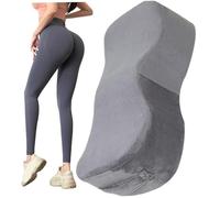 BBL Pillow After Surgery Butt Lift BBL Pillow High-Resilience Foam Seat Cushion Butt Detachable Surgery with Handle for Sitting, Post Supplies Grey