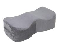 BBL Pillow After Surgery Butt Lift BBL Pillow High-Resilience Foam Seat Cushion Butt Pillow Detachable Surgery Pillow with Handle for Sitting, Post Surgery Supplies Grey Butt Pillow Bbl Chair Bbl Pill