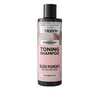 Bblonde® Iridescent Toning Shampoo with Blush Pigments | Neutralises Brassy & Yellow Tones | Sulphate-Free with Soy & Rice Proteins, Jojoba Oil, Vitamin E & B5 | 100% Vegan & Cruelty-Free, 250ml